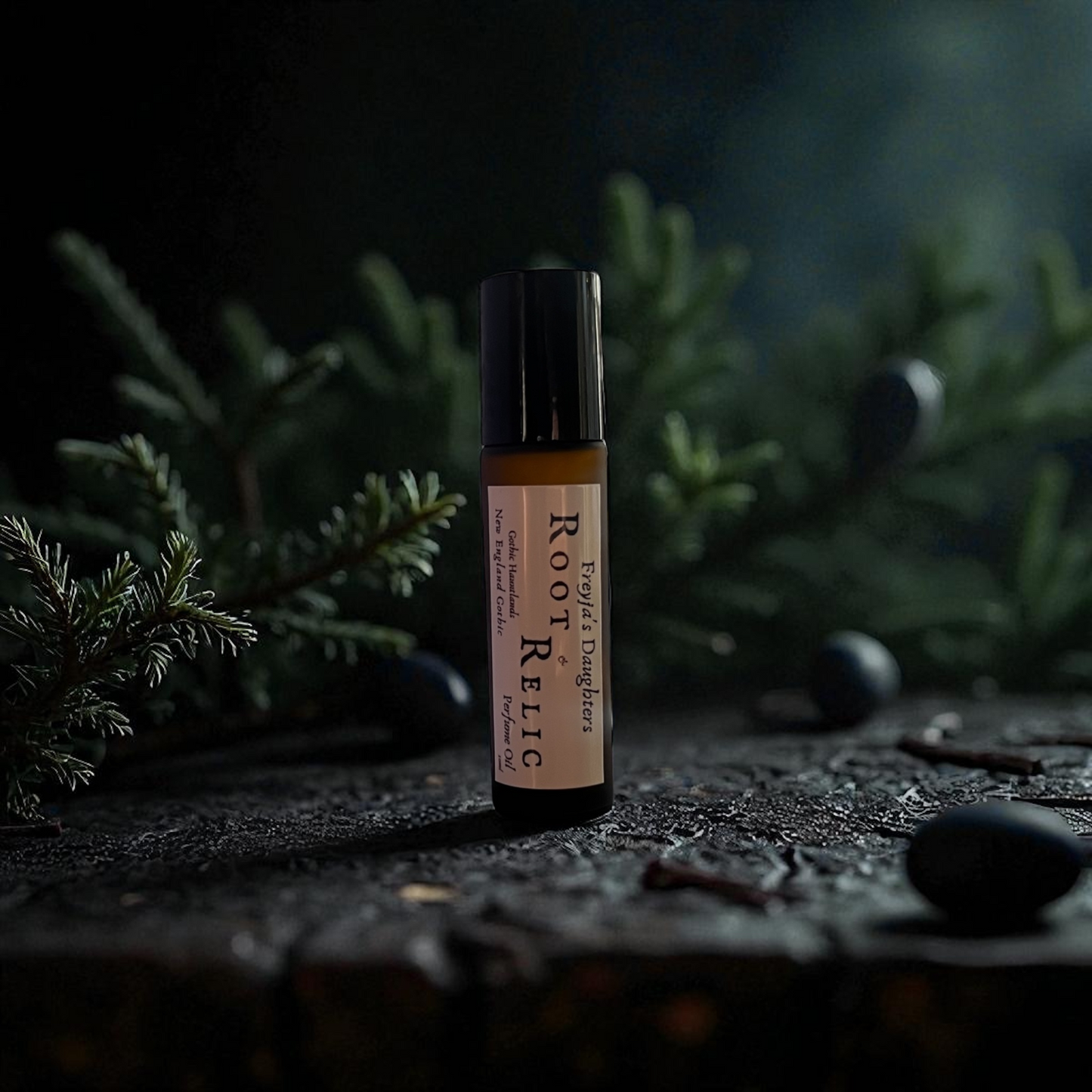 Root & Relic Perfume Oil, Gothic Hauntlands Collection, New England Gothic