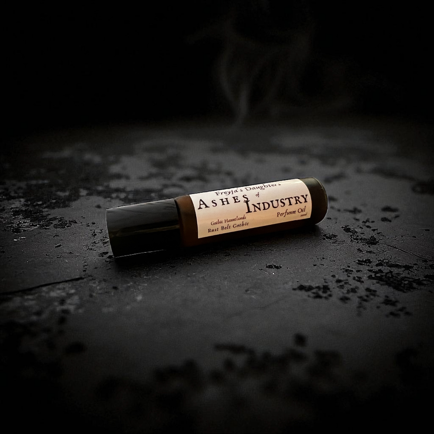 Ashes of Industry Perfume Oil, Gothic Hauntlands Collection, Rust Belt Gothic