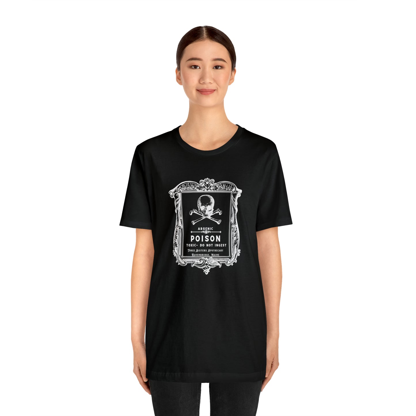 Poison Tee, Arsenic Poison T-shirt, Three Sisters Apothecary Short Sleeve Shirt