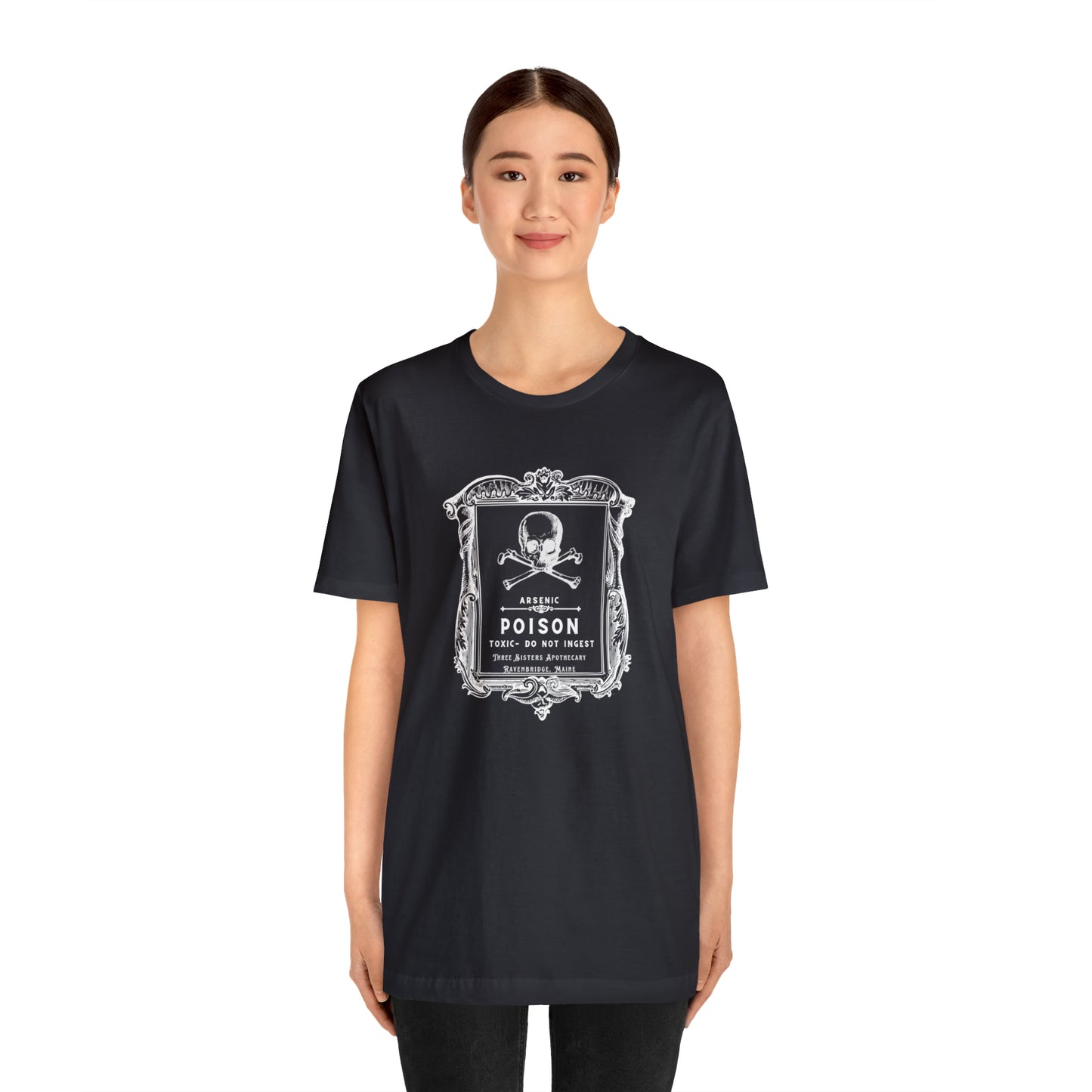 Poison Tee, Arsenic Poison T-shirt, Three Sisters Apothecary Short Sleeve Shirt