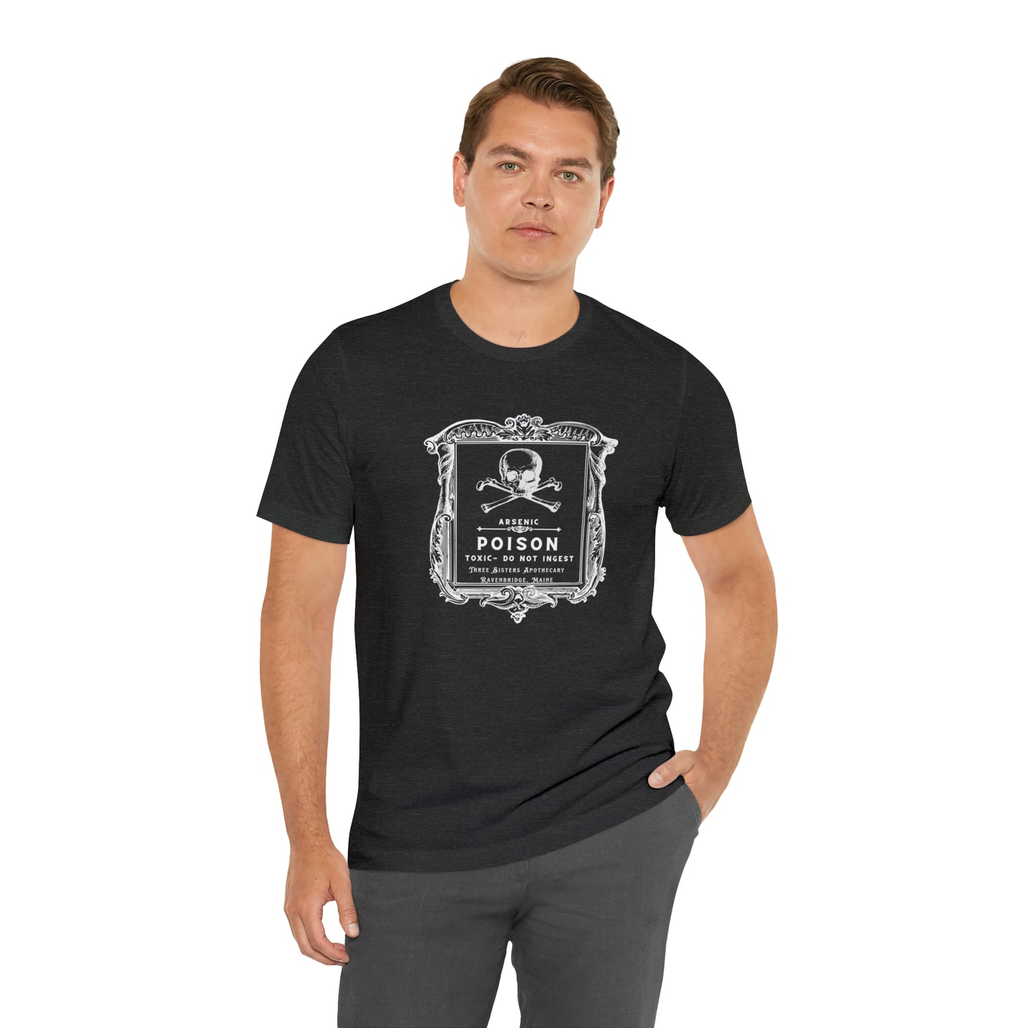 Poison Tee, Arsenic Poison T-shirt, Three Sisters Apothecary Short Sleeve Shirt