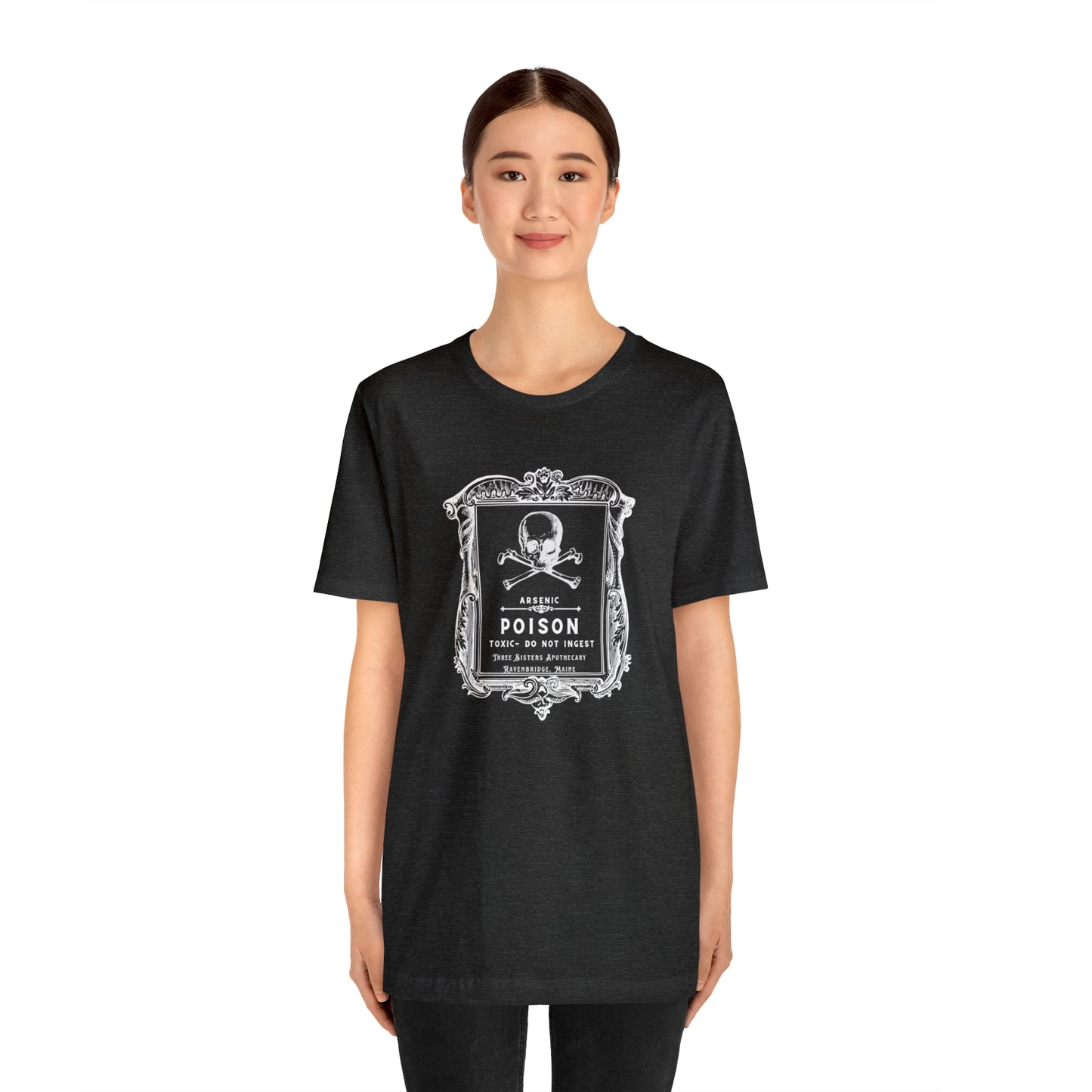 Poison Tee, Arsenic Poison T-shirt, Three Sisters Apothecary Short Sleeve Shirt