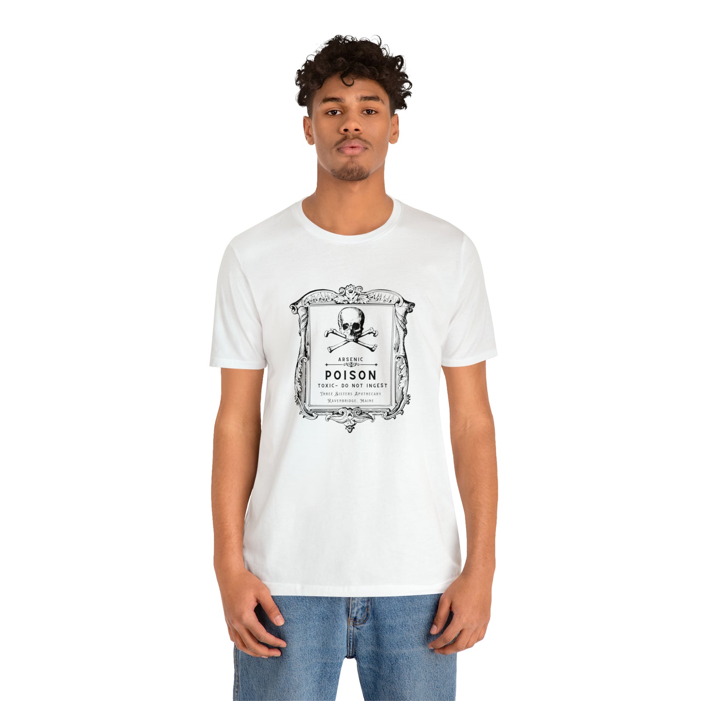 Poison Tee, Arsenic Poison T-shirt, Three Sisters Apothecary Short Sleeve Shirt