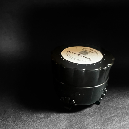 Lux Aeterna Solid Perfume: Dark Rose, Beeswax, Myrrh - Memento Mori Collection