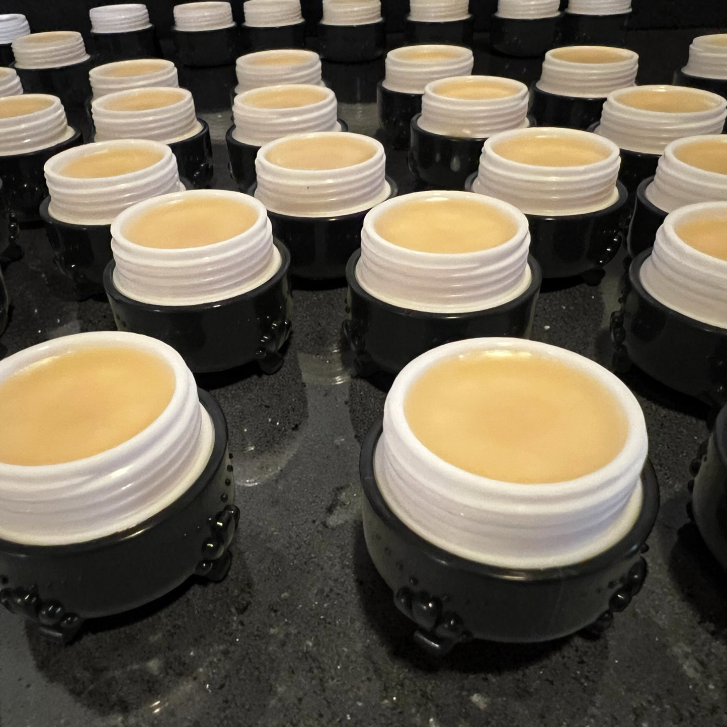Lux Aeterna Solid Perfume: Dark Rose, Beeswax, Myrrh - Memento Mori Collection