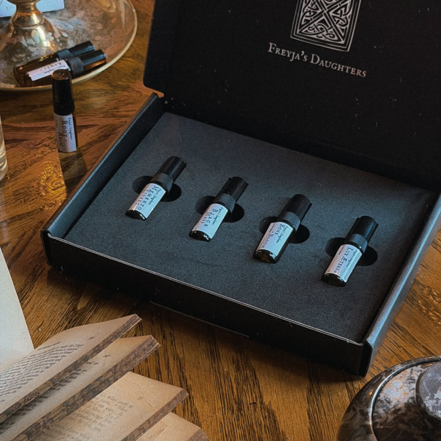 Custom Sample Set: 4 -4ml Spray Perfume Sample Bottles