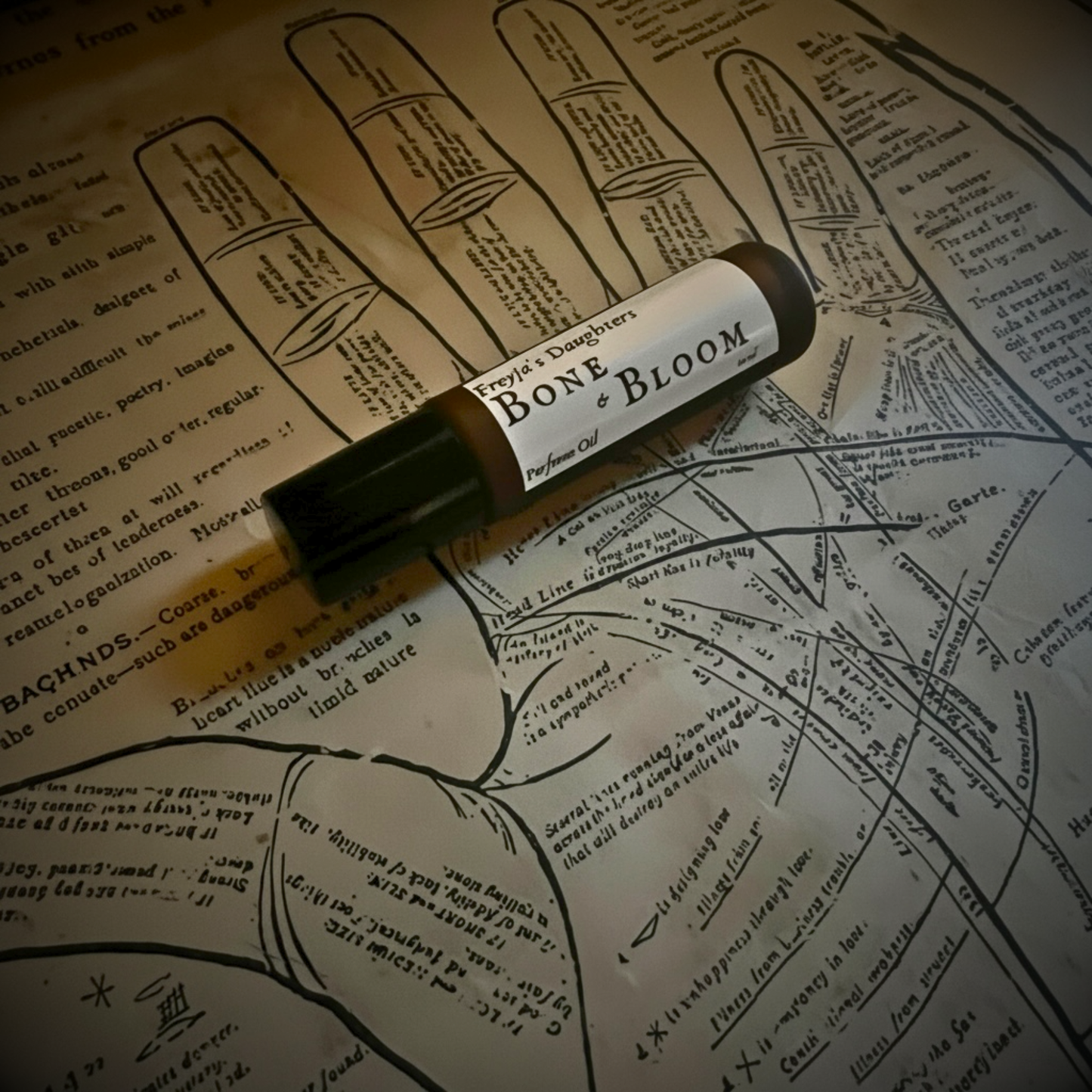 Bone & Bloom Perfume; Memento Mori Collection, 10ml Perfume Oil: Orris, Labdanum, Mineral Veil