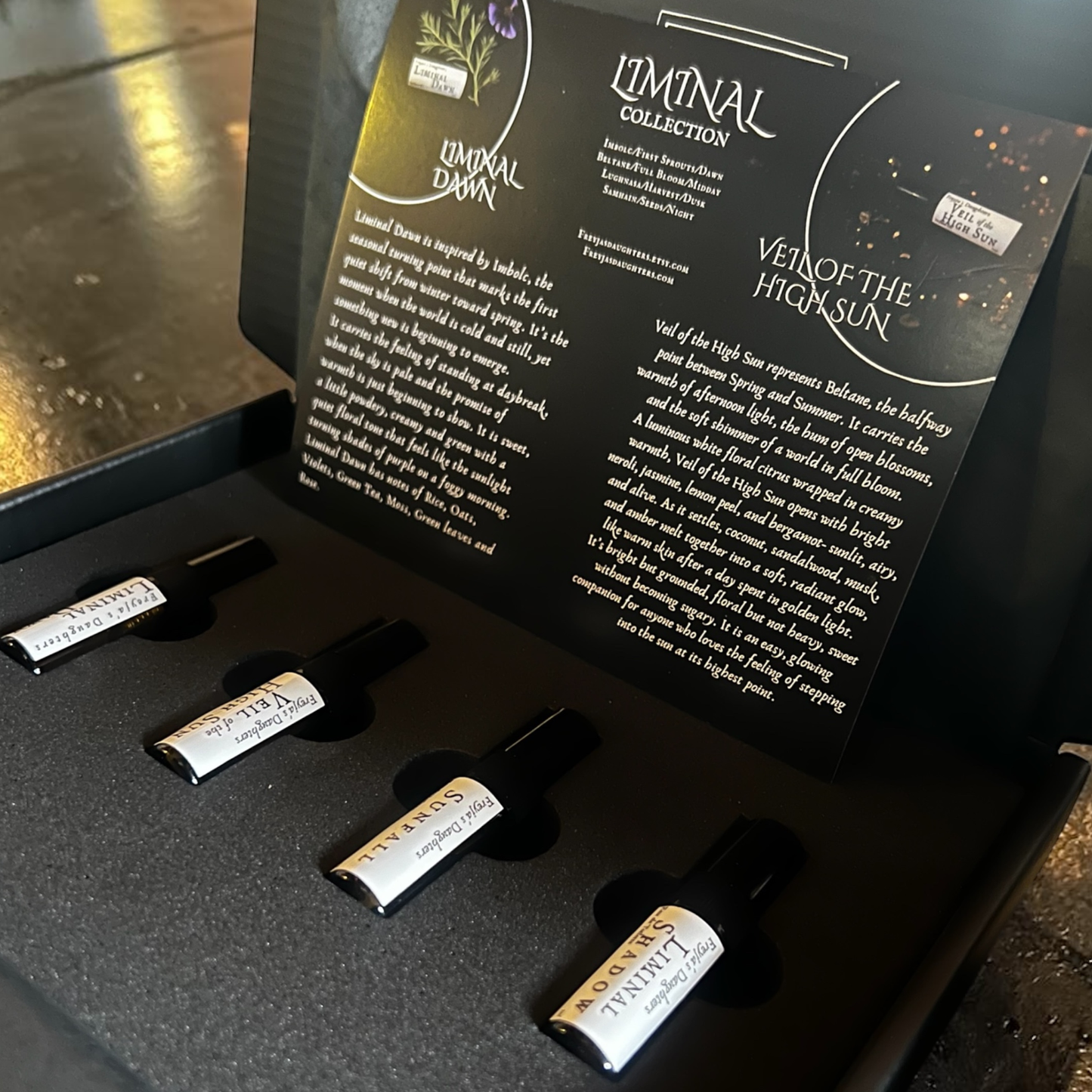 The Liminal Collection Sample Sets- Spray Perfume
