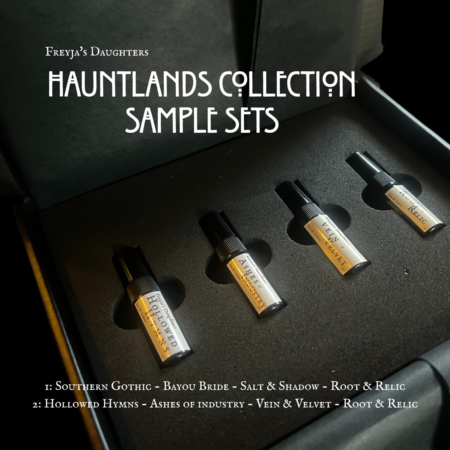 The Hauntlands Collection Sample Sets- Spray Perfume