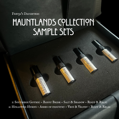 The Hauntlands Collection Sample Sets- Spray Perfume