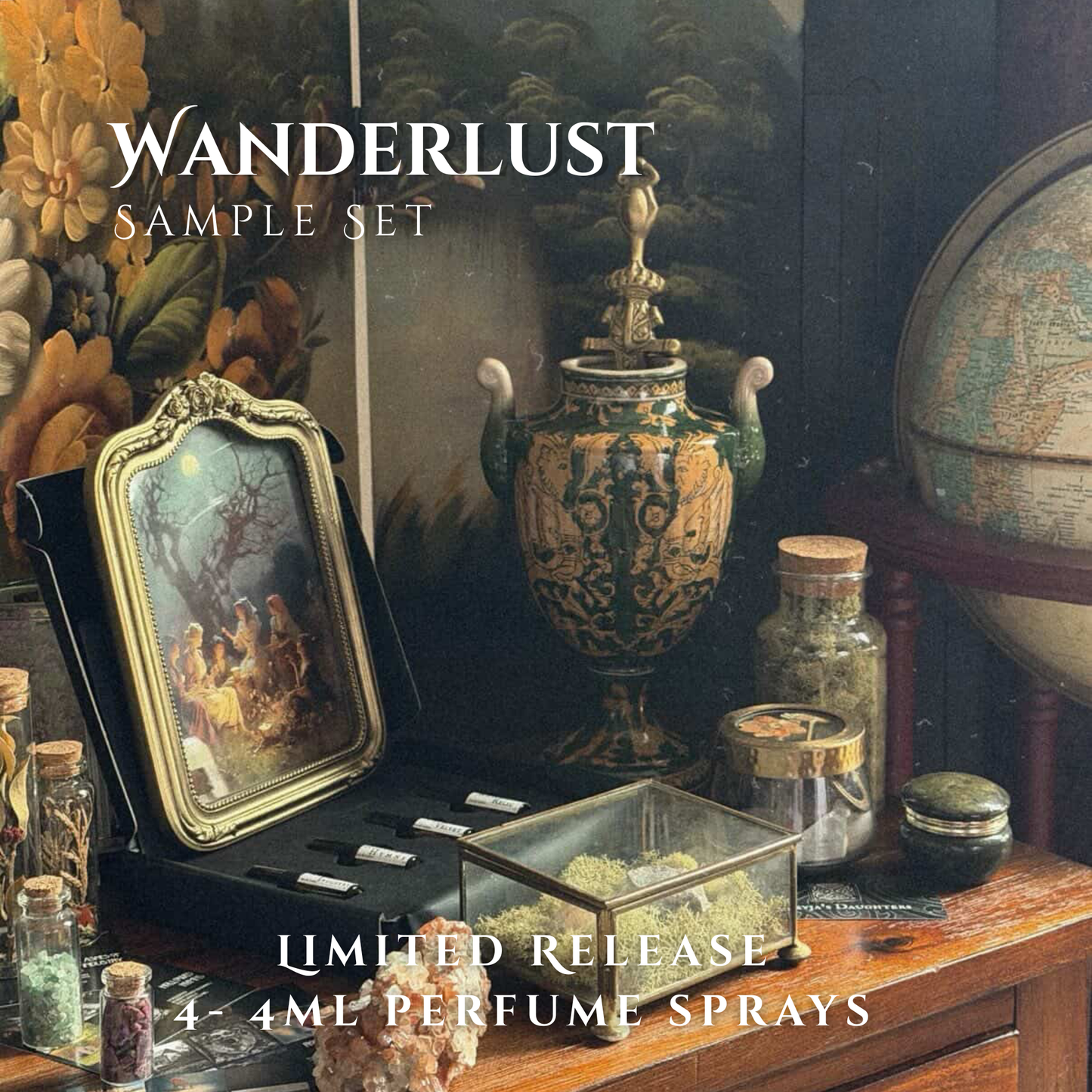 The Wanderlust Collection Sample Sets- Spray Perfume- Limited Release