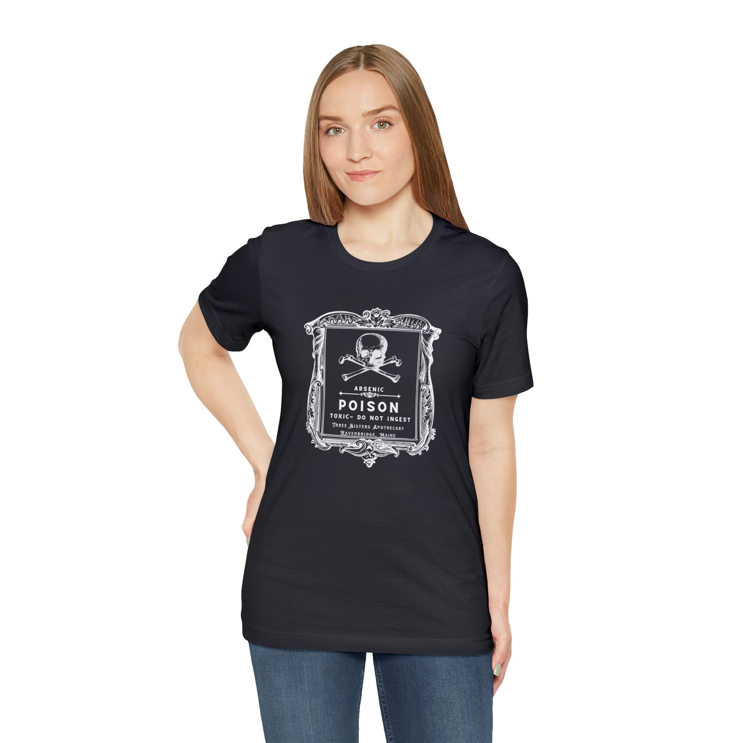 Poison Tee, Arsenic Poison T-shirt, Three Sisters Apothecary Short Sleeve Shirt