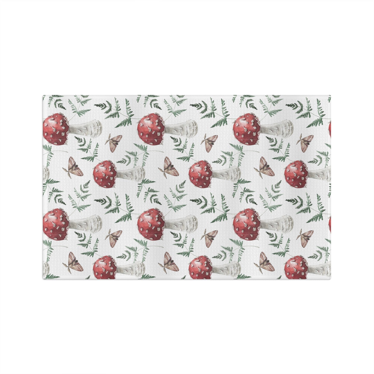 Toadstool Soft Tea Towel, Mushroom Magic Kitchen Towel