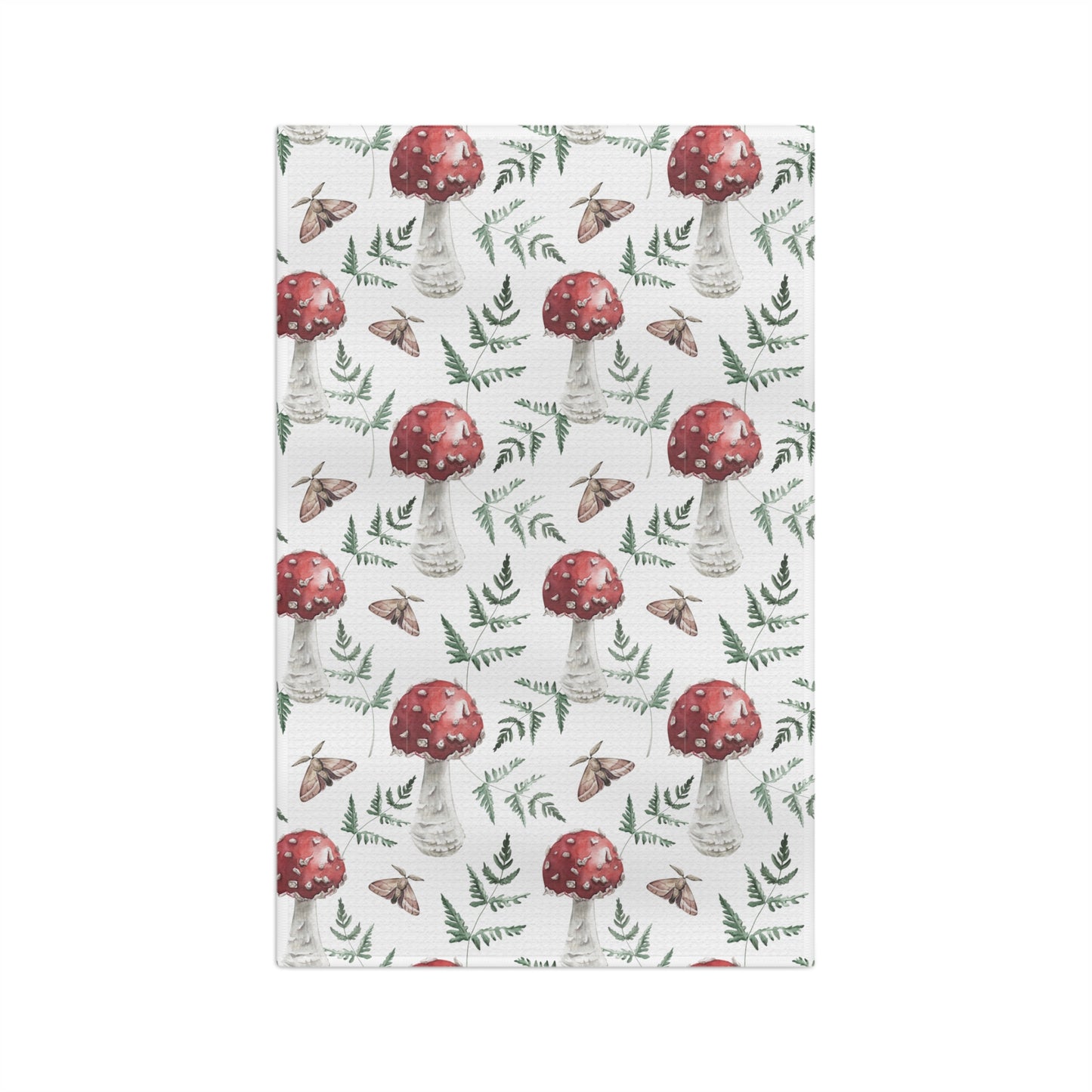 Toadstool Soft Tea Towel, Mushroom Magic Kitchen Towel