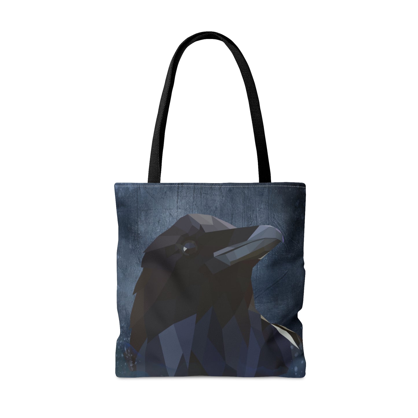 Raven Tote, Blue and Black Raven Tote Bag