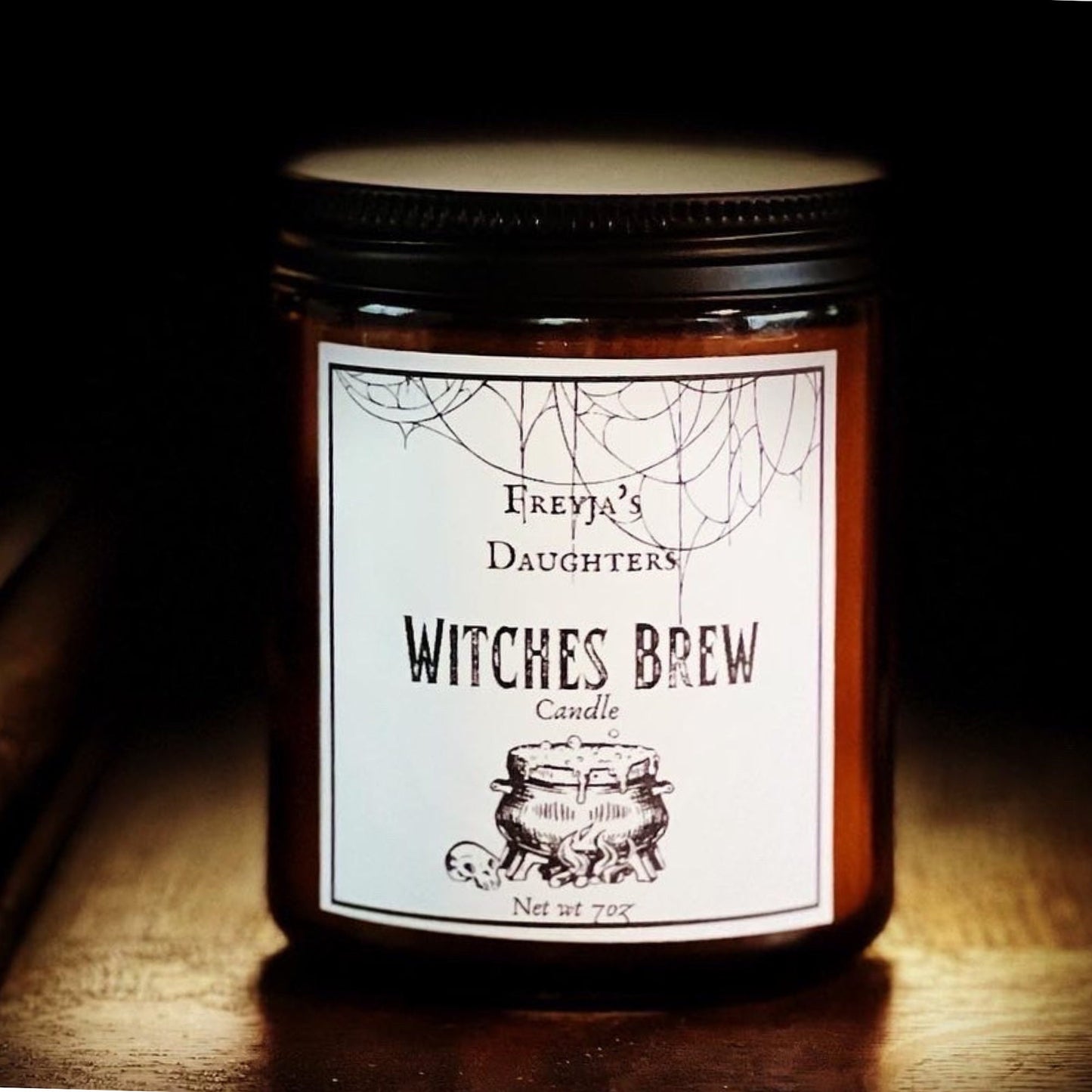 Witches Brew Candle, Autumn Magic Collection, Small Batch Candles, Spiced Apple Cider, Orange Peel, Cinnamon, Red Currant and Magic