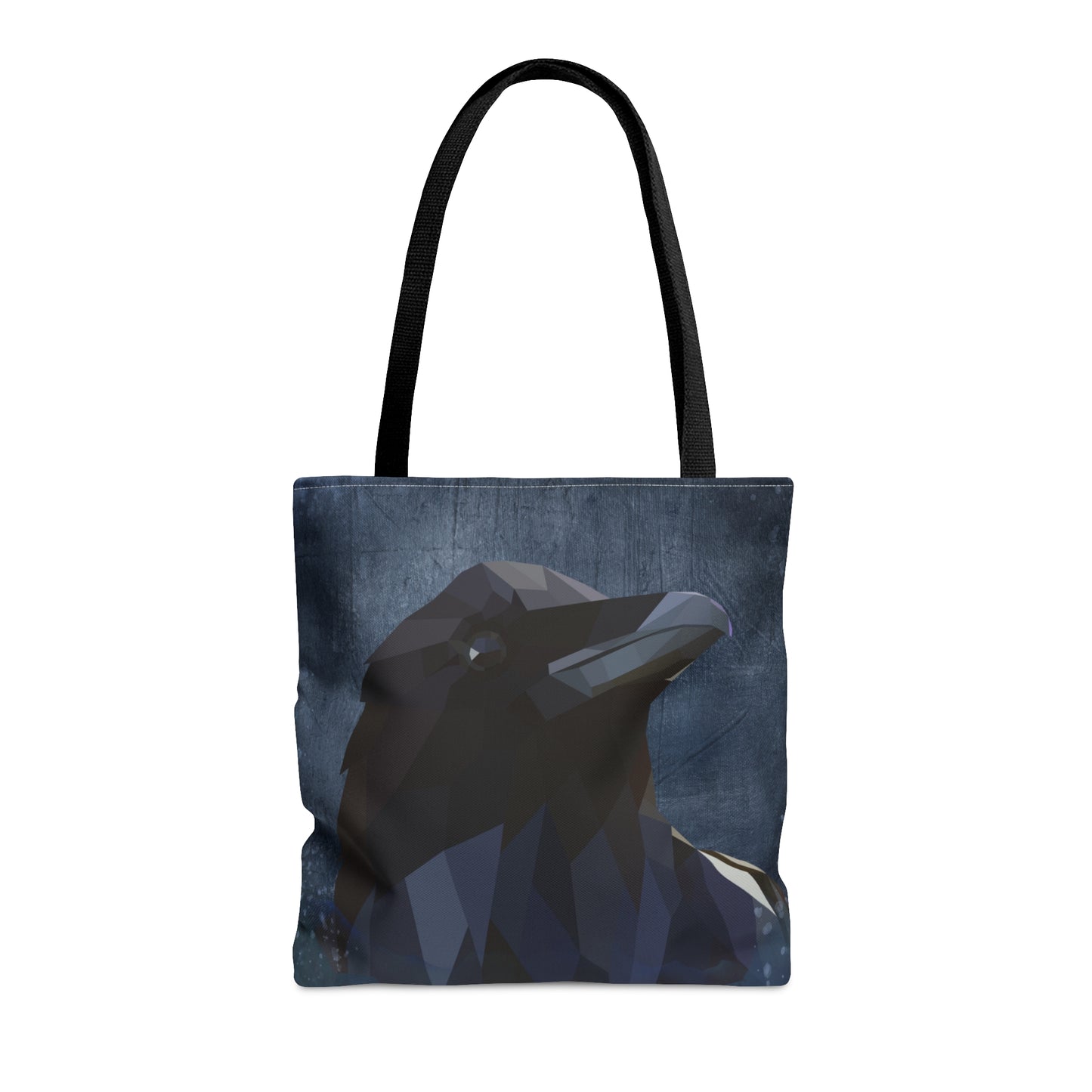 Raven Tote, Blue and Black Raven Tote Bag