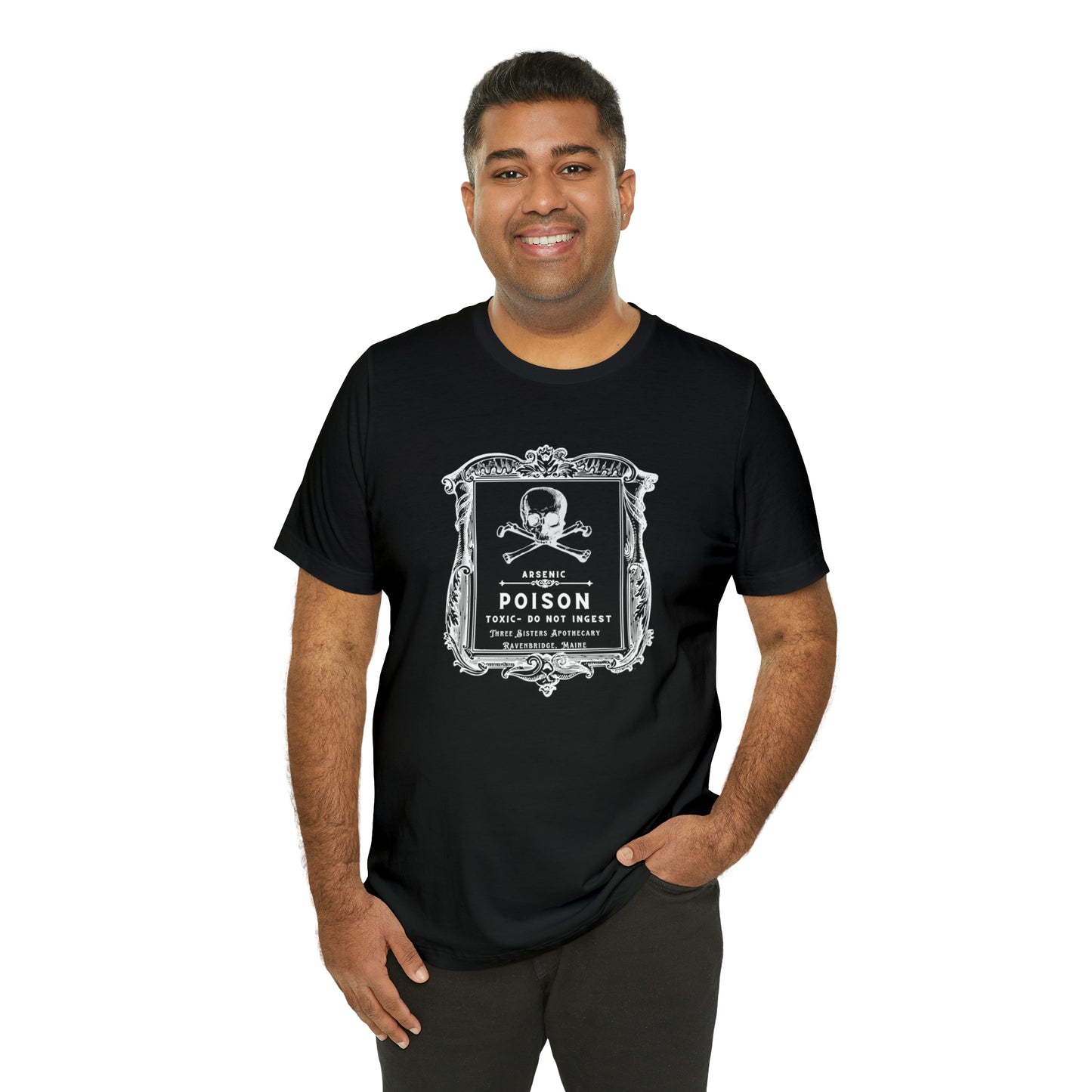 Poison Tee, Arsenic Poison T-shirt, Three Sisters Apothecary Short Sleeve Shirt