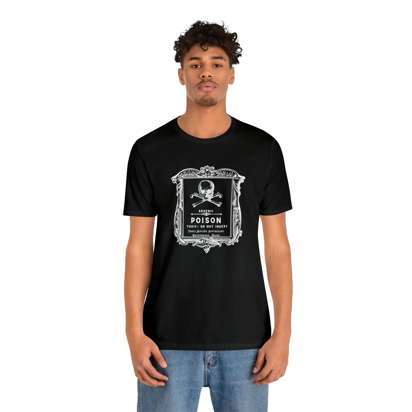 Poison Tee, Arsenic Poison T-shirt, Three Sisters Apothecary Short Sleeve Shirt