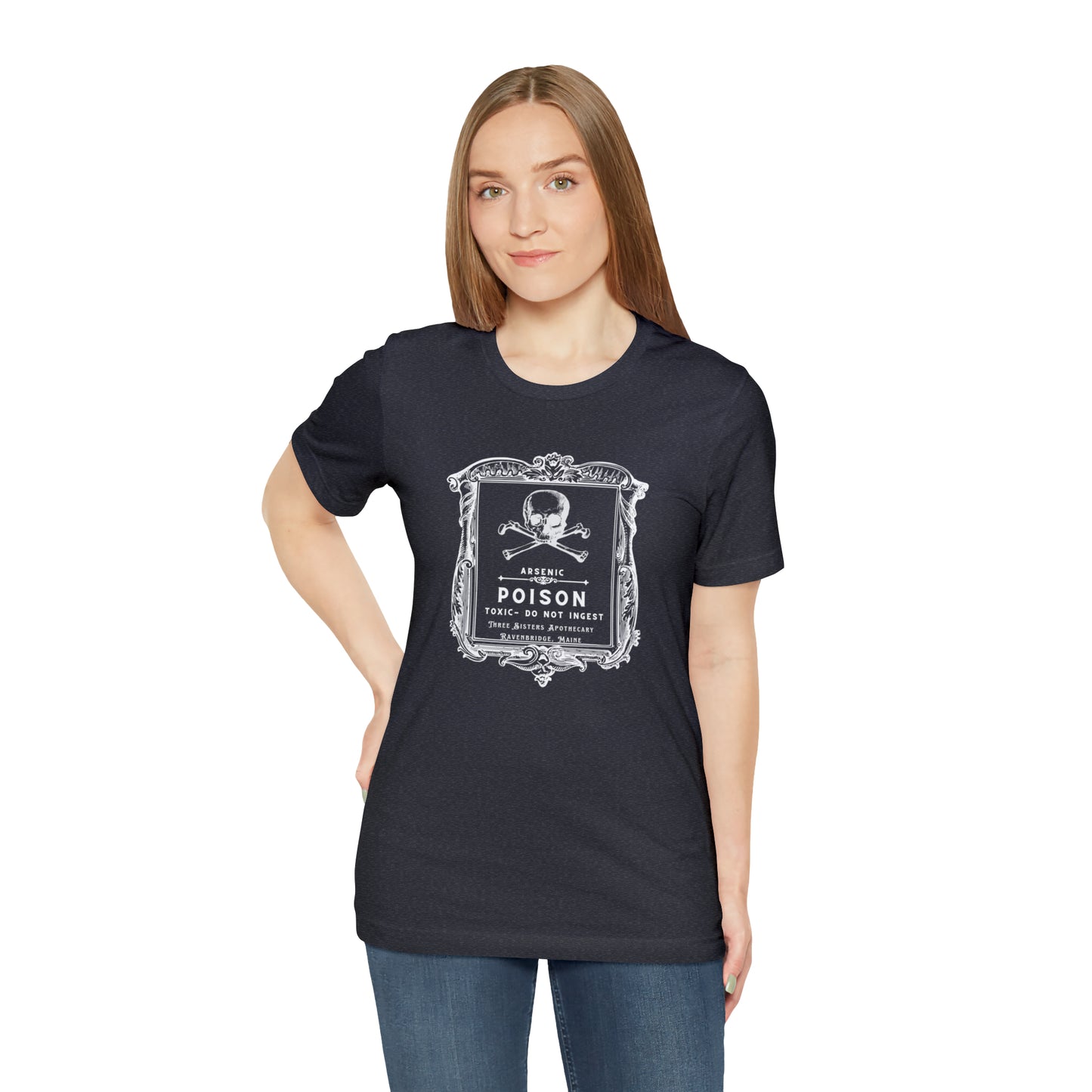 Poison Tee, Arsenic Poison T-shirt, Three Sisters Apothecary Short Sleeve Shirt