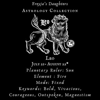 Leo Perfume Oil, Astrology Collection Perfume Oils