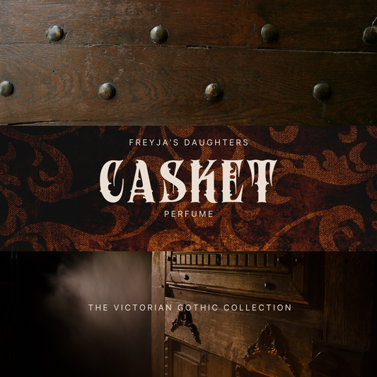 Casket Perfume Oil: Sandalwood Smoke & Victorian Wake Rituals- Victorian Gothic Collection (Copy)