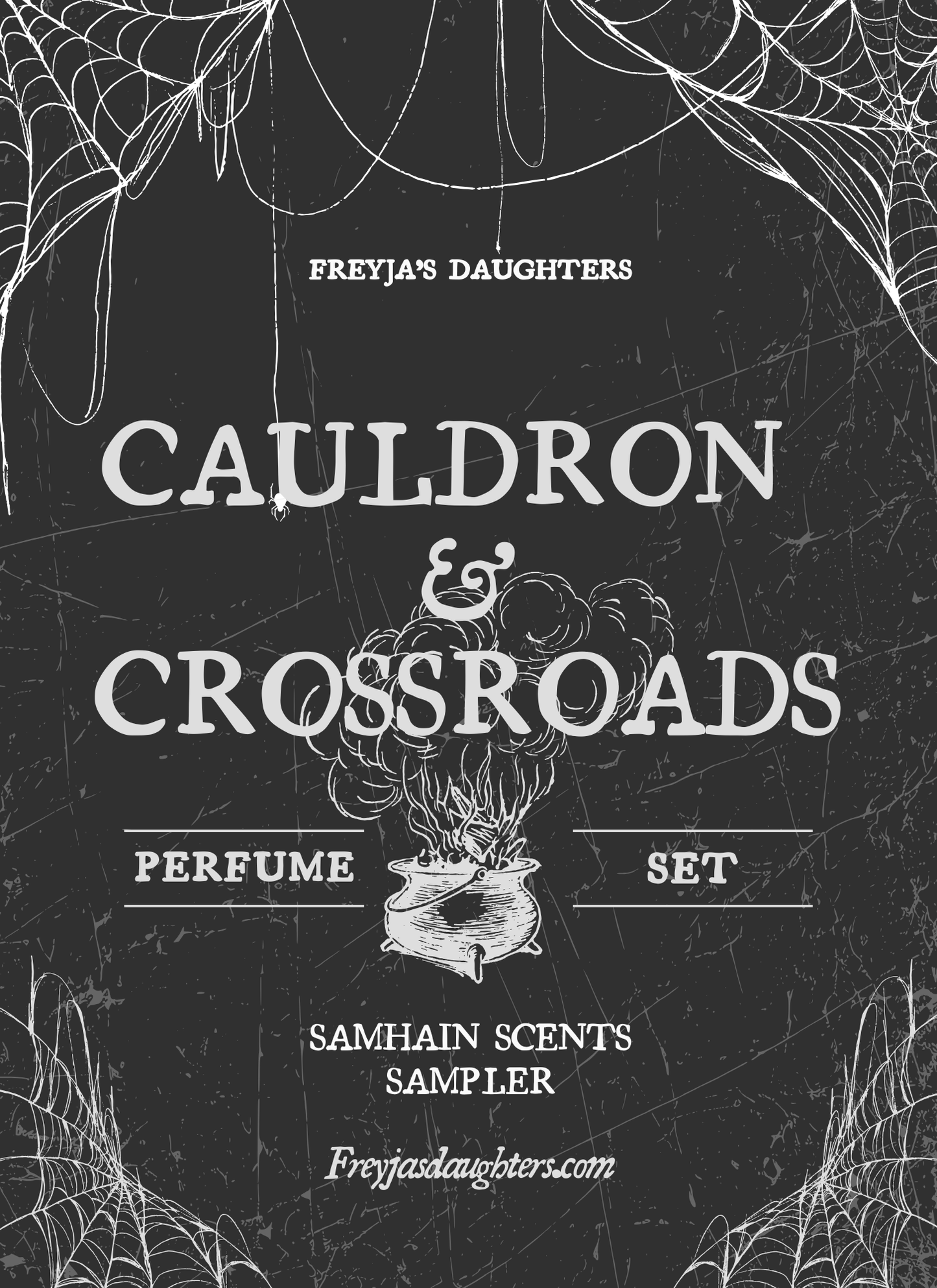 Cauldrons & Crossroads Sample Set: A Samhain Perfume Collection