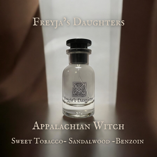 Appalachian Witch Perfume: Sweet Tobacco, Sandalwood, Benzoin