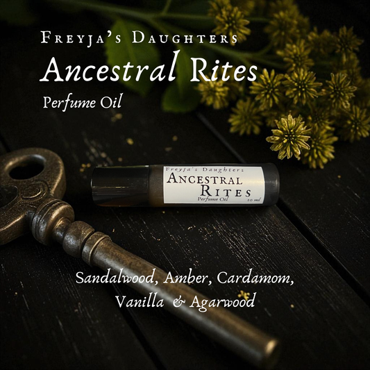 Ancestral Rites Perfume Oil: Sandalwood & Cardamom