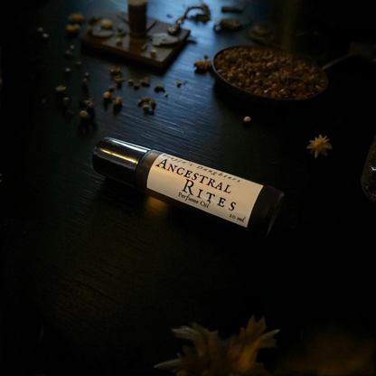 Ancestral Rites Perfume Oil: Sandalwood & Cardamom
