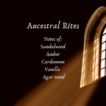Ancestral Rites Perfume Oil: Sandalwood & Cardamom