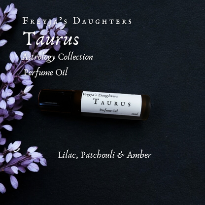 Taurus Perfume Oil, Astrology Collection