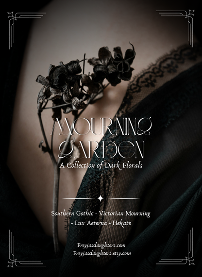 The Mourning Garden Sample Set: 4 3ml Dark Florals