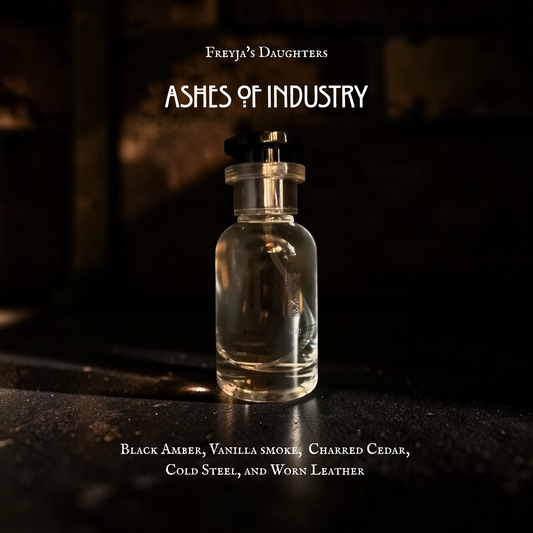 Ashes of Industry Eau de Toilette 30ml, The Hauntlands Collection, Rust Belt Gothic
