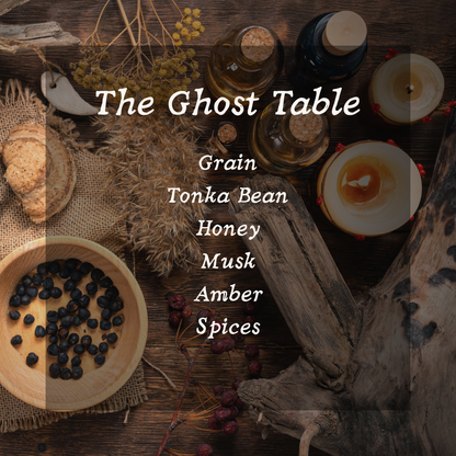 The Ghost Table 30ml Eau de Toilette:  Grains, Tonka, Honey