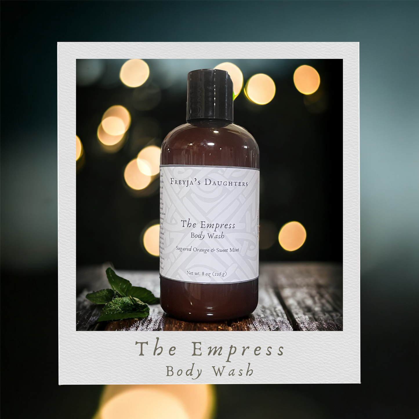 The Empress Body Wash, Orange peel and Sweet Mint