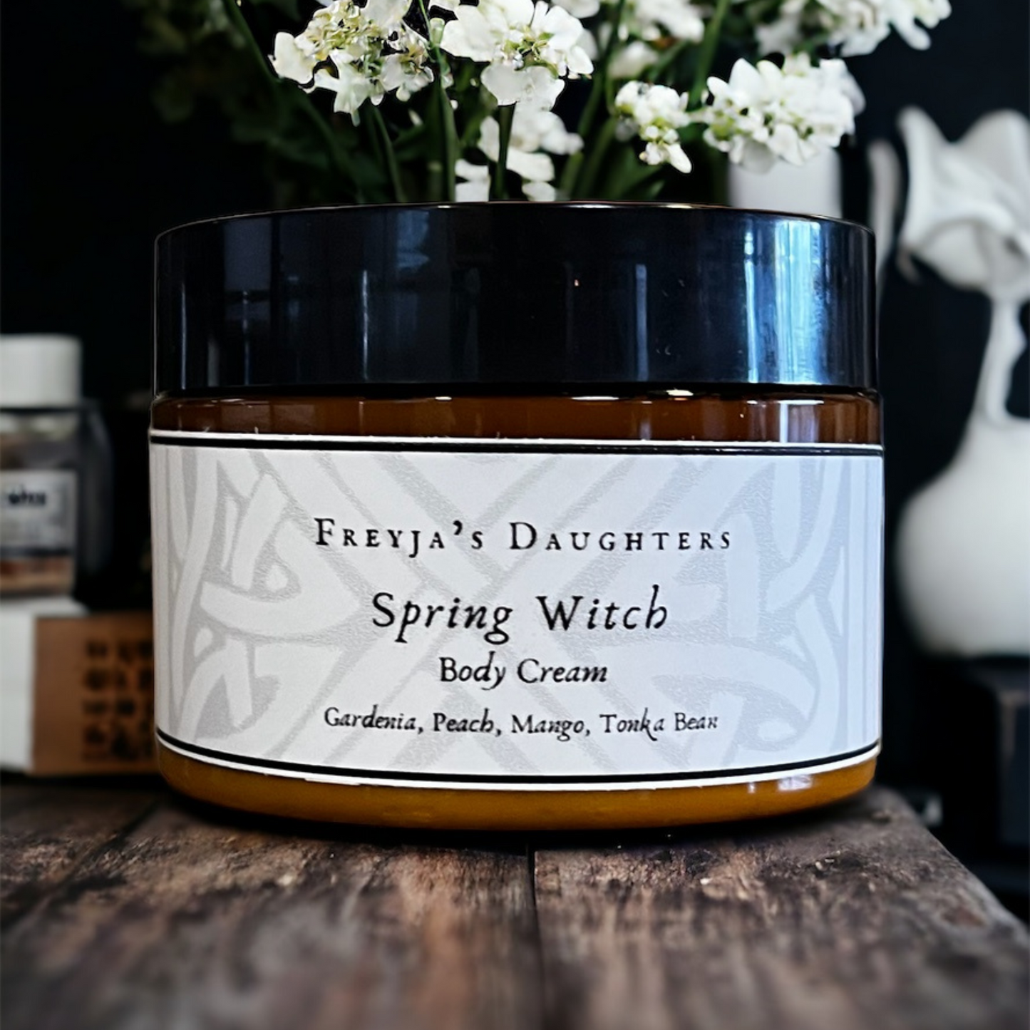 Spring Body Cream Bundle, The Spring Witch, White Magic, Spring Equinox, Meadow of the Disir Lotion Set