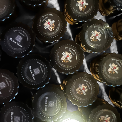 Black Mass Solid Perfume- Memento Mori Collection - Resinous Incense