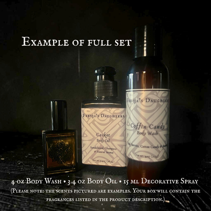 Midnight Garden Body Box: Lavender Lady, Nocturne, Bone & Bloom