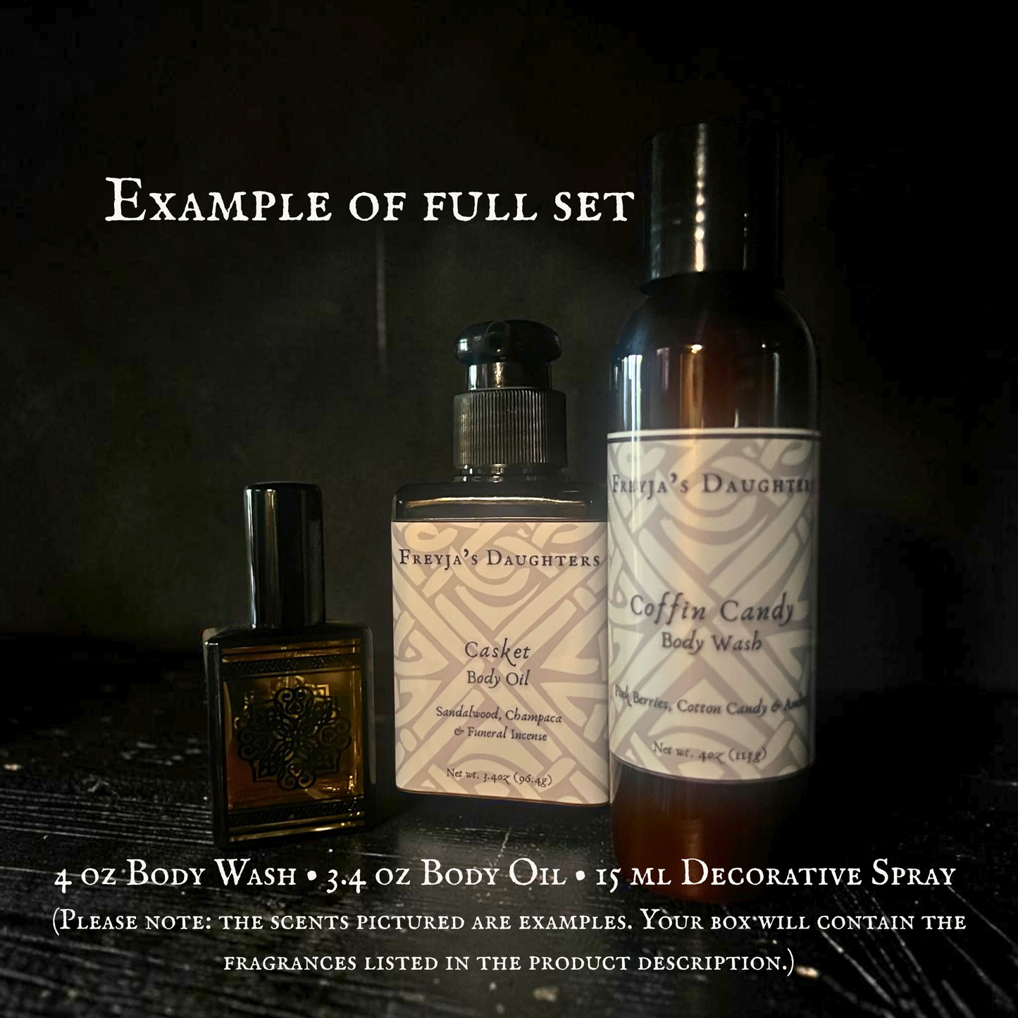 Hearth & Haunt Body Box: Hexenhaus, The Ghost Table, Samhain - Autumn Gourmand Daily Rituals Box