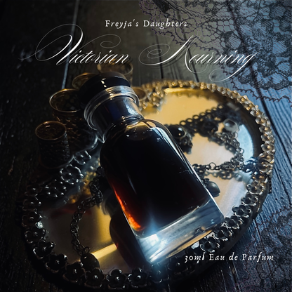 Victorian Mourning Eau de Parfum: Shadowed Floral & Funeral Incense - Victorian Gothic Collection