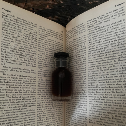 Vamp Eau de Parfum: Blood Red Cherry, Aged leather, Dusty Victorian Parlor - Victorian Gothic Collection
