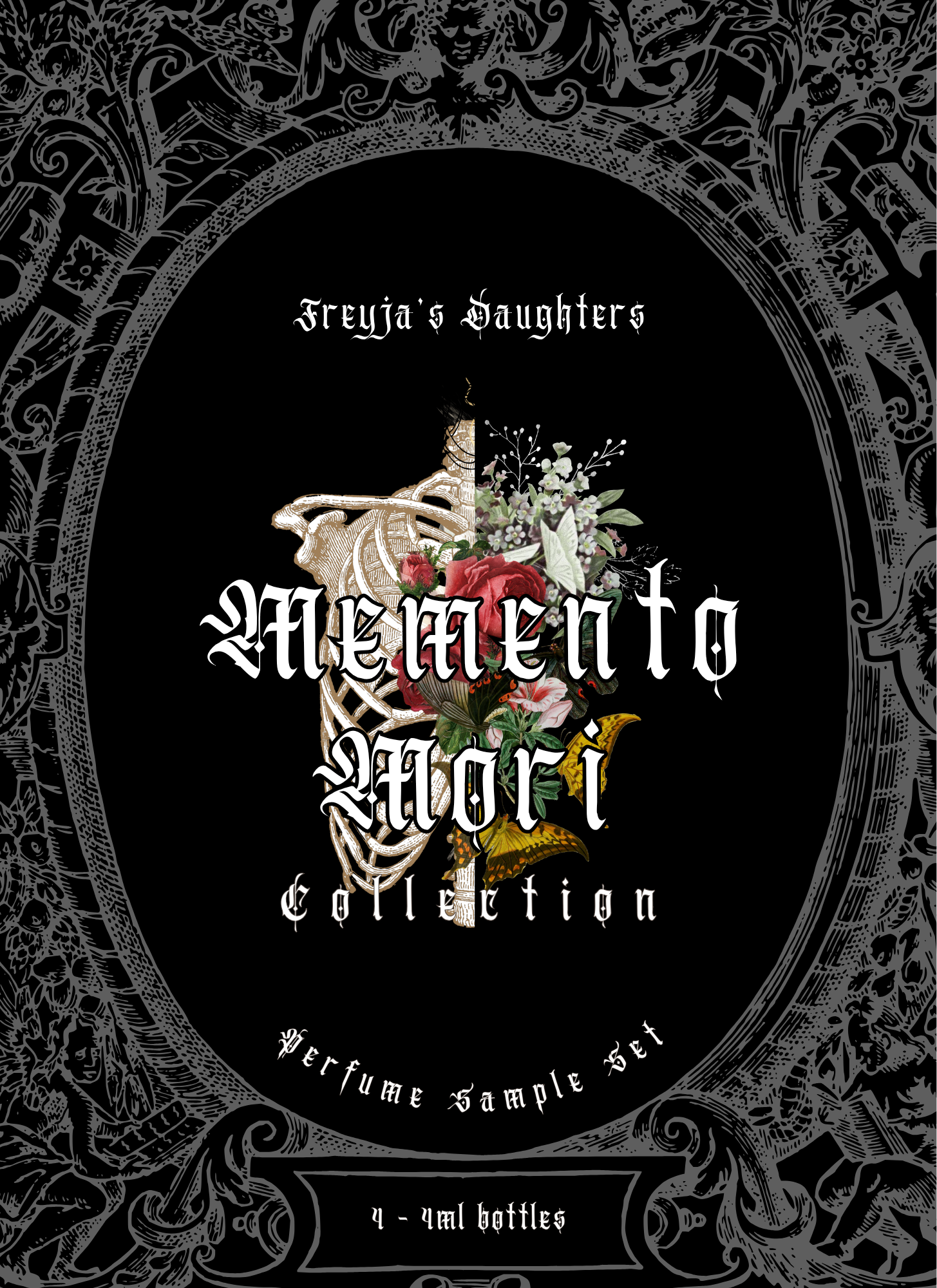 Memento Mori Collection Sample Set; 4-4ml Sample Sprays, EDT – Freyja's ...