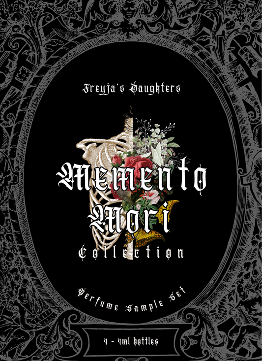 Memento Mori Collection Sample Set; 4-4ml Sample Sprays, EDT
