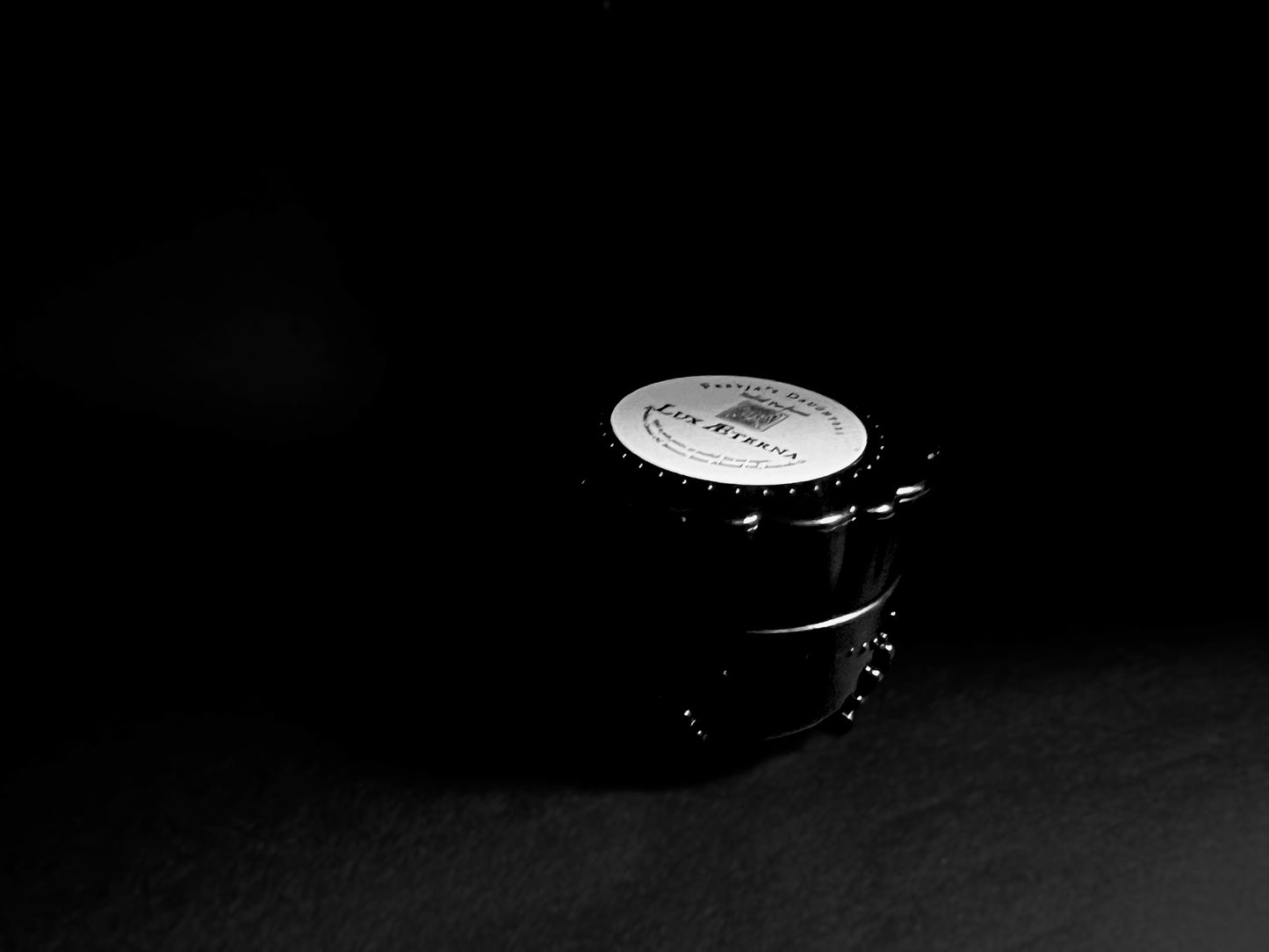 Lux Aeterna Solid Perfume: Dark Rose, Beeswax, Myrrh - Memento Mori Collection