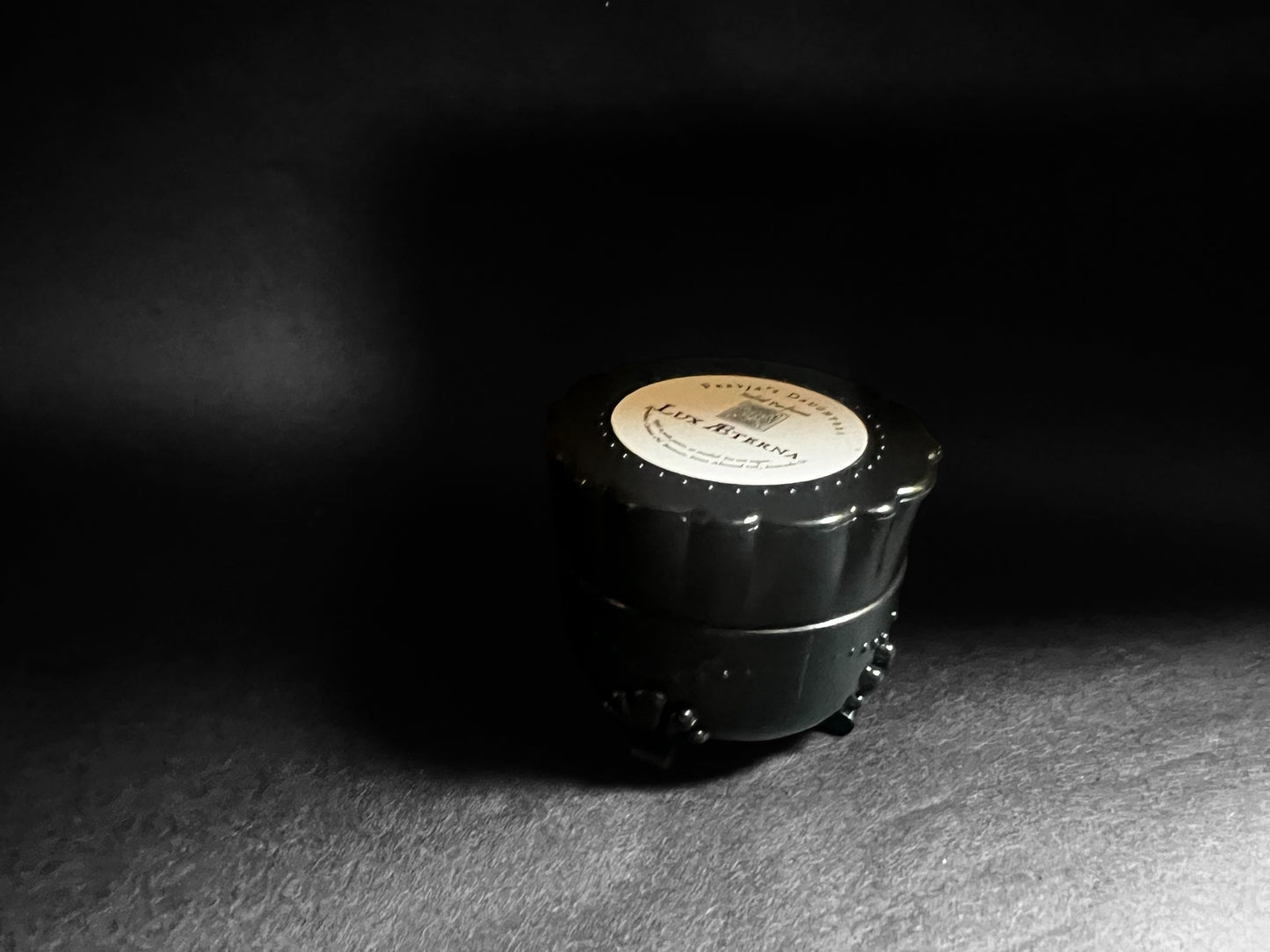Lux Aeterna Solid Perfume: Dark Rose, Beeswax, Myrrh - Memento Mori Collection