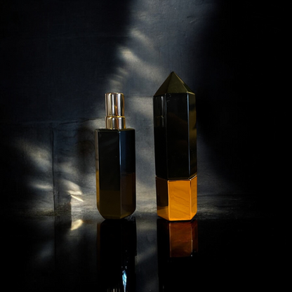 Crystal Vessel Perfume Bottle with your Choice of Scent