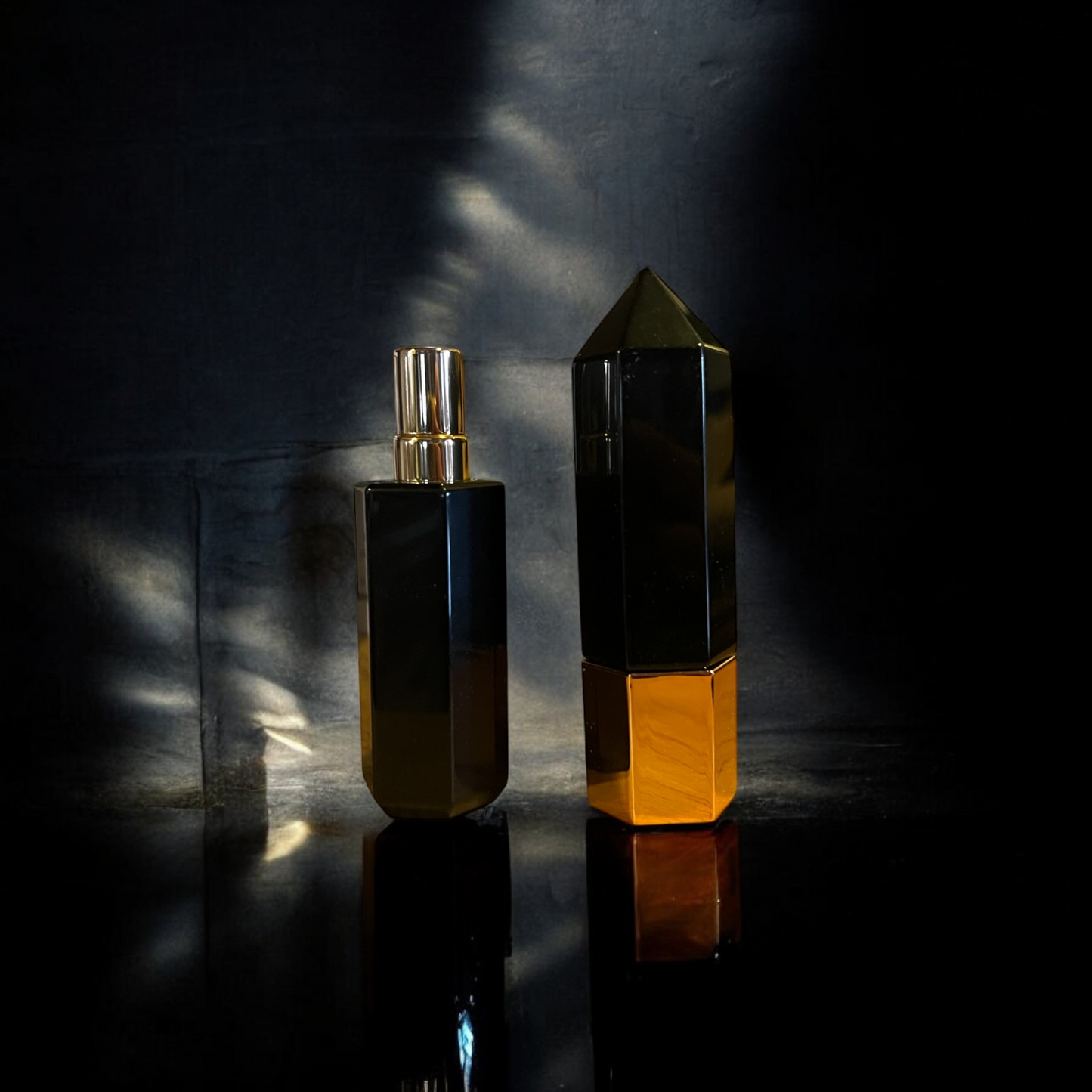 Pluto Obsidian/Labradorite Perfume, Planetary Collection, Crystal Perfume