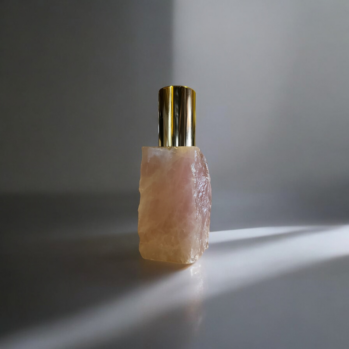 Raw Edge Crystal Vessel Perfume Bottle with your Choice of Scent