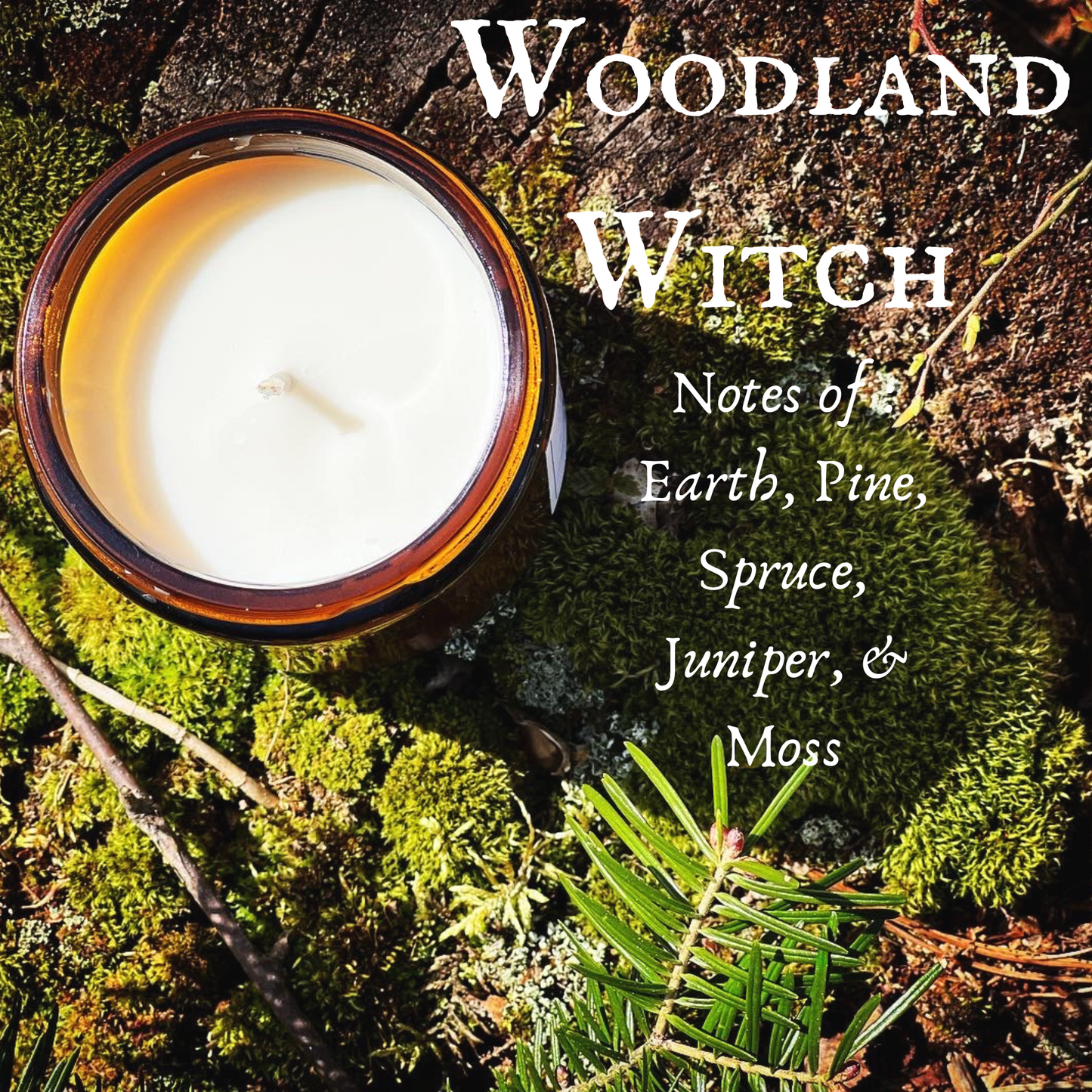 The Woodland Witch Candle